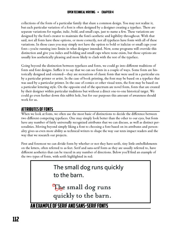 Open Technical Writing - New Page